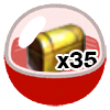 GACHA 50 สุ่มรับ บัตรชุดแต่งกายฝันที่เป็นจริง-II x3 ,ถุงนำโชคทองคำมากล้นทวีคูณ x35 การันตีครั้งที่ 60 รับ ม้วนเทพอวยพรวิวัฒนาการ x1  